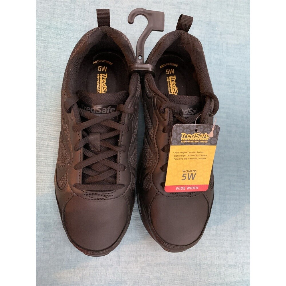 New TREDSAFE Womens 5W Piper Slip-Resistant Work Sneakers Anti-Fatigue Waitress